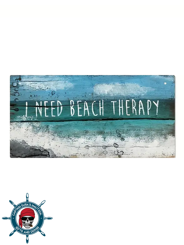 Beach Therapy Sign