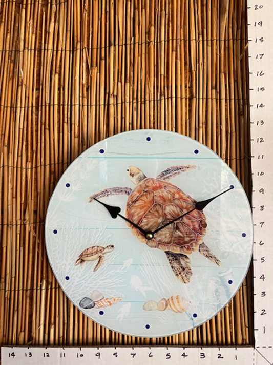 Clock -- Sea Turtle