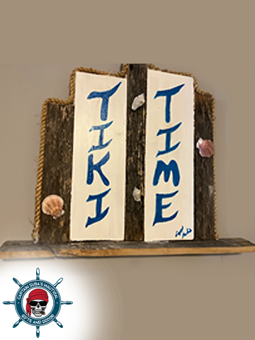 Tiki Time Sign