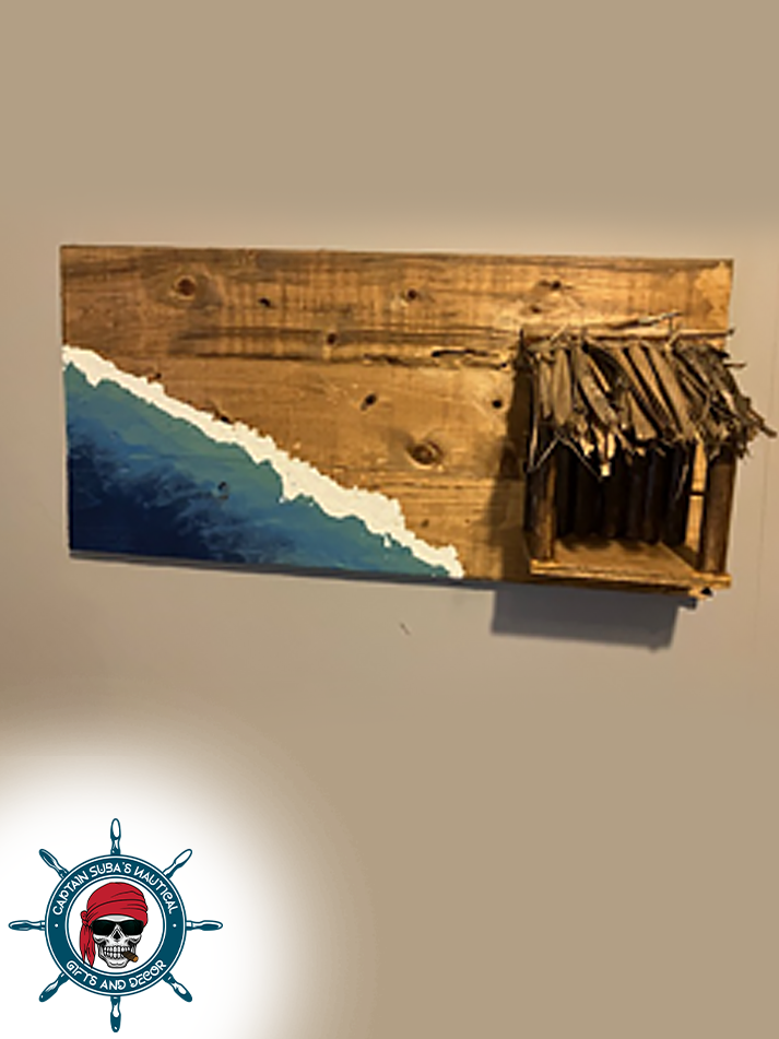 Tiki Hut Wall hanging